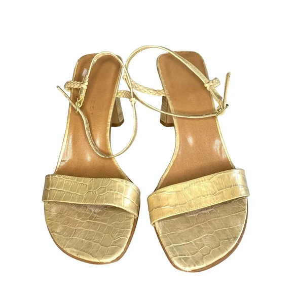 Vintage 90s Nine West Square Toe Heels‎ 8.5 - Picture 7 of 7